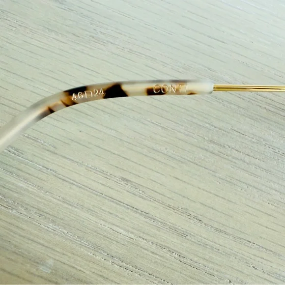 New KREWE Conti Matte Oyster 24K Sunglasses - Picture 15 of 15